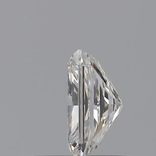 1 pcs Diamant  (Natur)  - 057 ct - Radiant - H - VVS1 - Gemological Institute of America (GIA) - *EX*