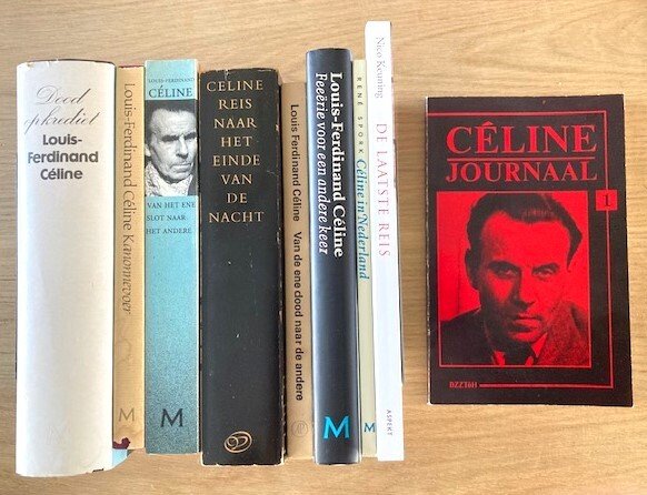 Louis-Ferdinand Céline - Lot met 9 Nederlandstalige publicaties - 1968-2011