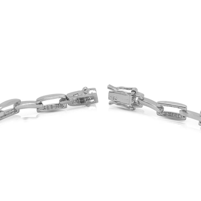 Armbånd - 18 kraat Hvidguld -  0.80ct. tw. Diamant (Natur)