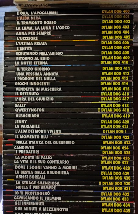 Dylan Dog - sequenza completa 400 - 456 - 60 Comic