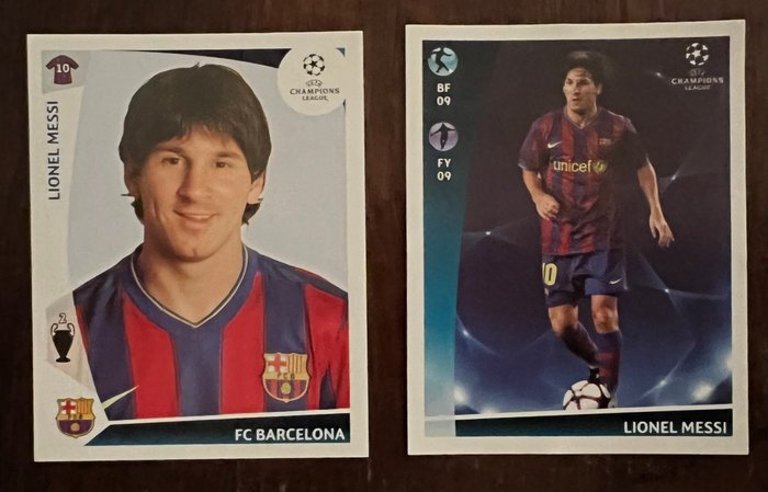 Panini - Champions League 2009/10 - Including Messi/Ronaldo - Incomplete album + (516/564) Incomplete loose sticker set