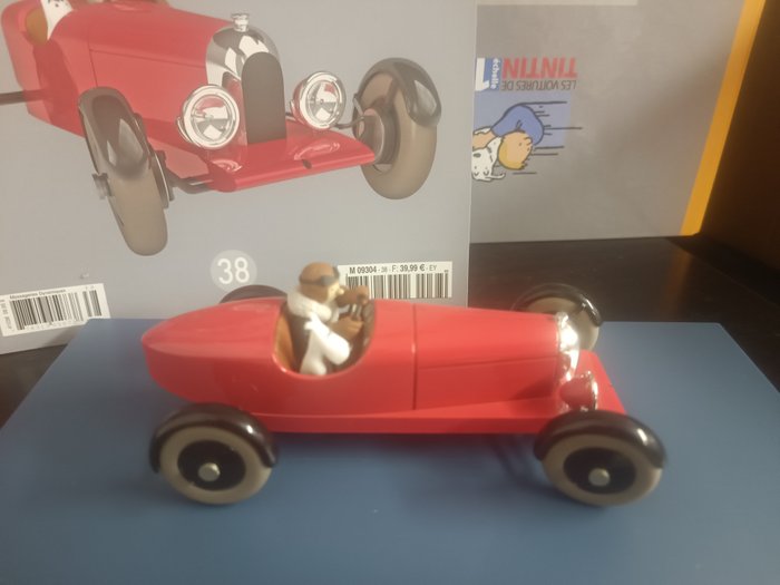 Tintin - 2 auto 1/24 + 1/43:l'amilcar de tintin + amilcar de milou vilac