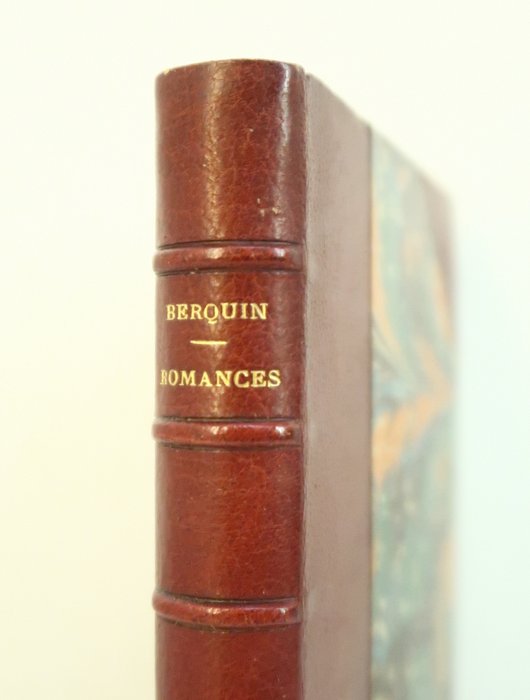 Arnaud Berquin - Romances [édition sur vergé; musique gravée] - 1796