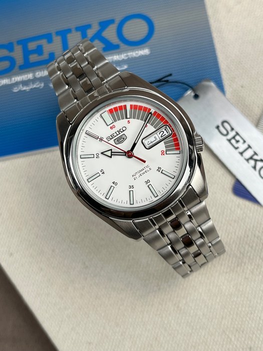 Seiko - 5 - Automatic Day Date - Ingen mindstepris - SNK369K1 - Mænd - 2011-nu