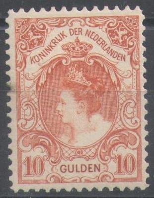 Holland 1905 - Dronning Wilhelmina 'Pelskrave' - NVPH 80