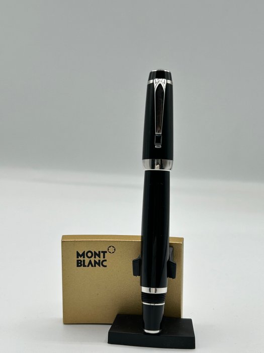 Montblanc - Montblanc Boheme platinum roller pen cabochon black - Rollerpen