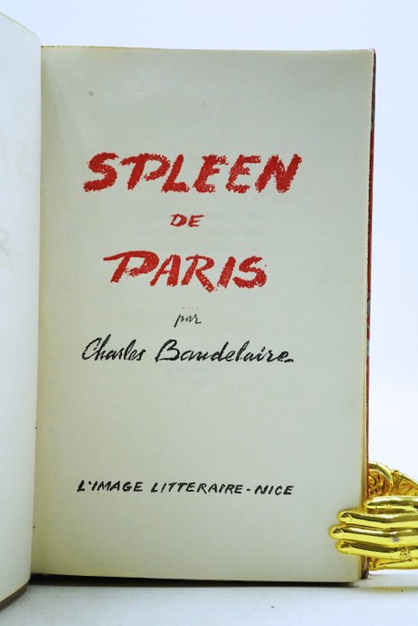 Charles Baudelaire / Bernard Minne - Spleen de Paris - 1946