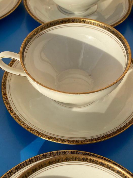 Bavaria - Kaffeservice (27) - Greca /gold - oro zecchino 24k - filigrana - Porcelæn