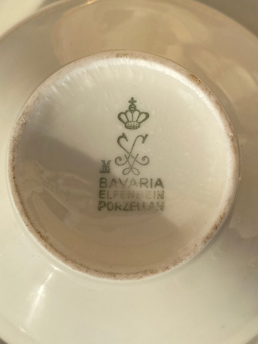 Bavaria - Kaffeservice (27) - Greca /gold - oro zecchino 24k - filigrana - Porcelæn