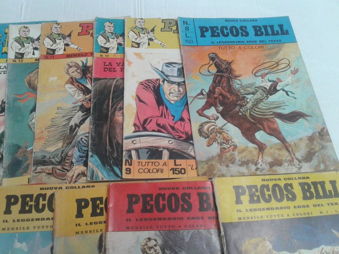 Pecos Bill 1/15 completa - Williams formato albo d'oro - 1 Complete series - 1970