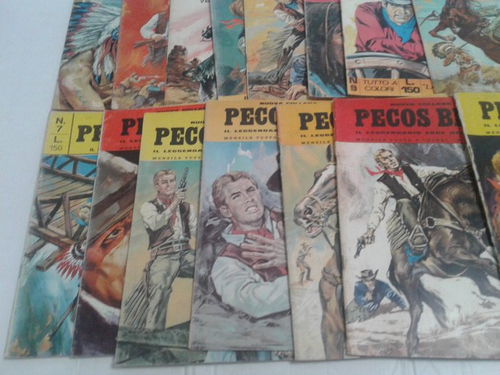 Pecos Bill 1/15 completa - Williams formato albo d'oro - 1 Complete series - 1970