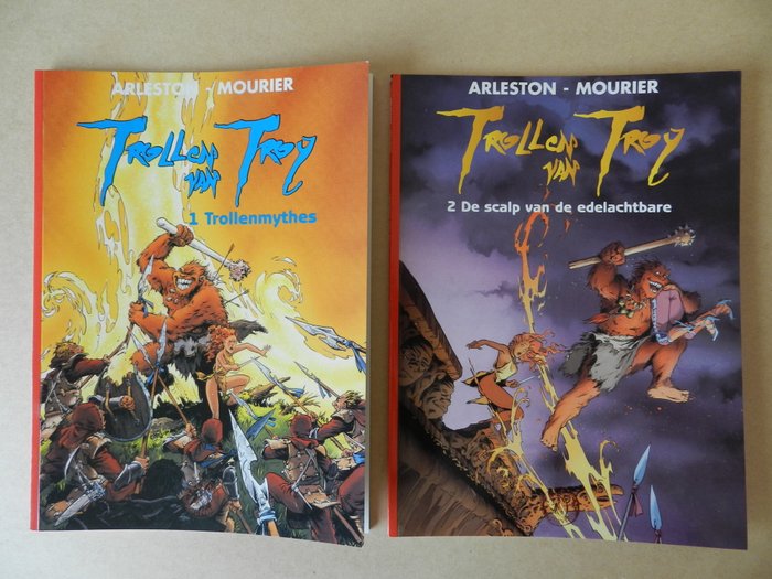 Varia - Set Lanfeust 2 van 2 met Trollen van Troy, Amazones van Troy en Legenden van Troy - 35x - 35 Album - Flere udgaver - 1997/2021