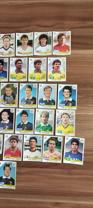 Panini - Italia 90 World Cup - 48 Loose stickers