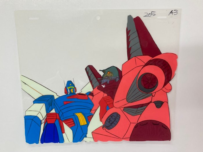 Combat Mecha Xabungle (Nippon Sunrise 1982/83) - 1 Original animationscelle