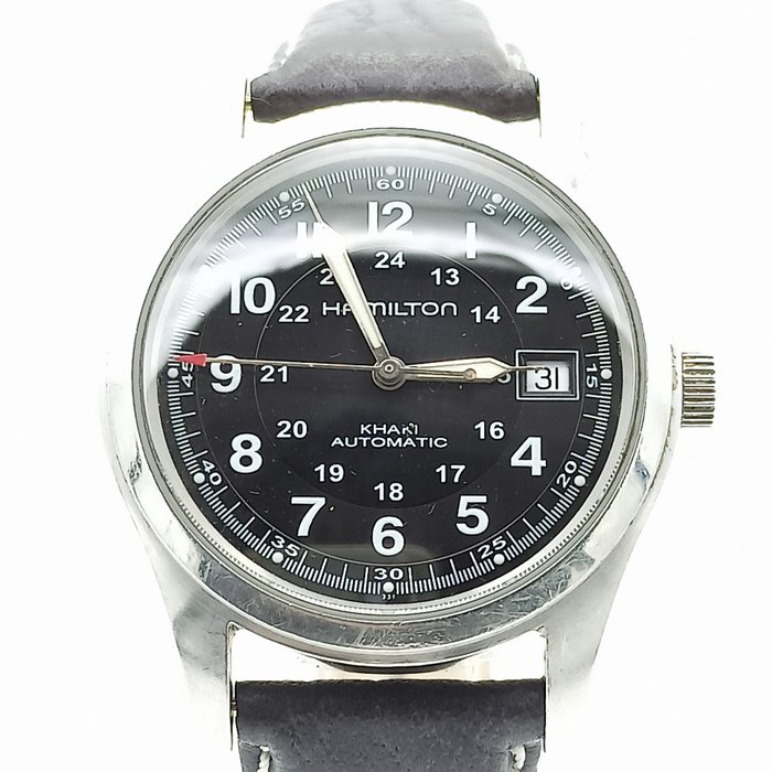 Hamilton - Khaki - Automatic - Ingen mindstepris - H704450 - Mænd - 2000-2010