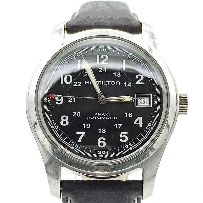 Hamilton - Khaki - Automatic - Ingen mindstepris - H704450 - Mænd - 2000-2010