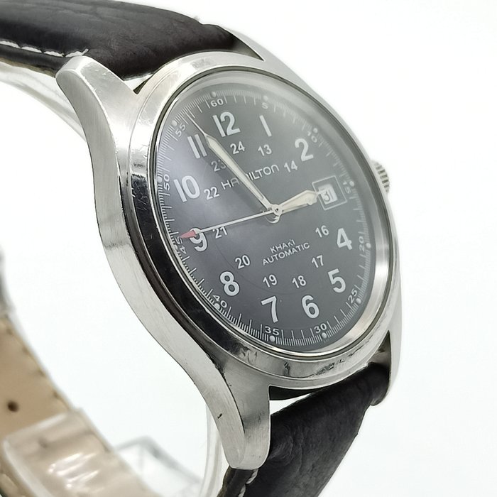 Hamilton - Khaki - Automatic - Ingen mindstepris - H704450 - Mænd - 2000-2010