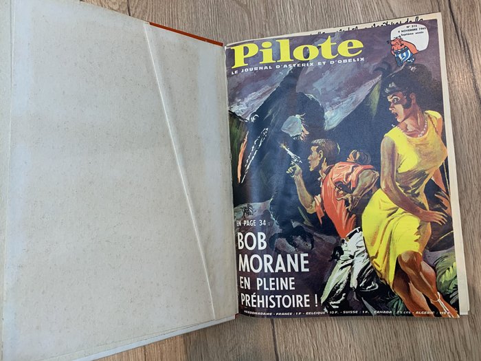 Pilote (magazine) - Recueil N°25 - 1 Album - Første belgiske udgave - 1965