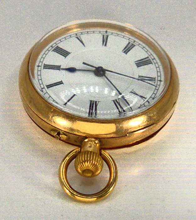 Schild Frères  Co./Eterna - Grenchen - 14kt. Krankenschwesteruhr - Zentralsekunde - Schweiz omkring 1880