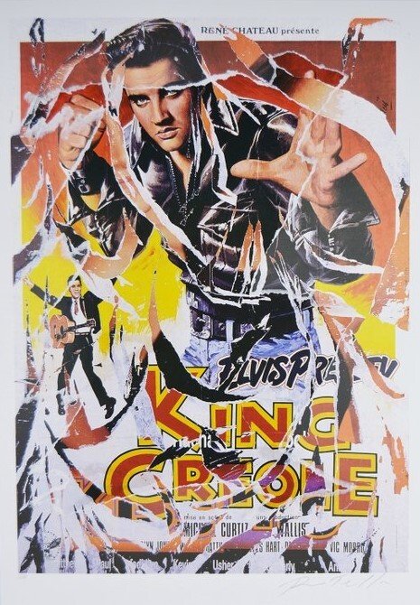 Mimmo Rotella (1918-2006) - King Creole