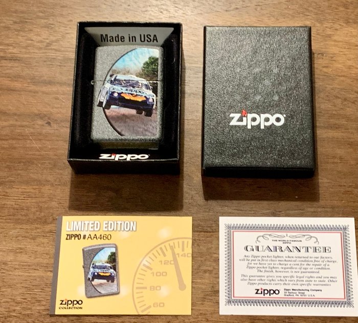 Zippo - RALLY CAR - Lighter - Stål (rustfrit)