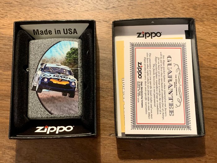 Zippo - RALLY CAR - Lighter - Stål (rustfrit)