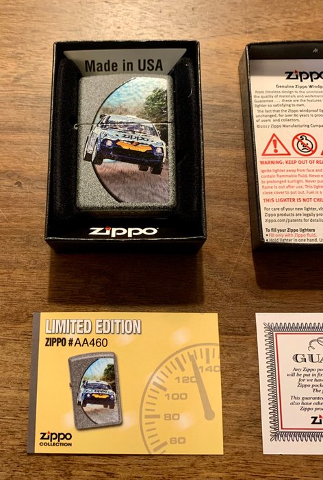 Zippo - RALLY CAR - Lighter - Stål (rustfrit)