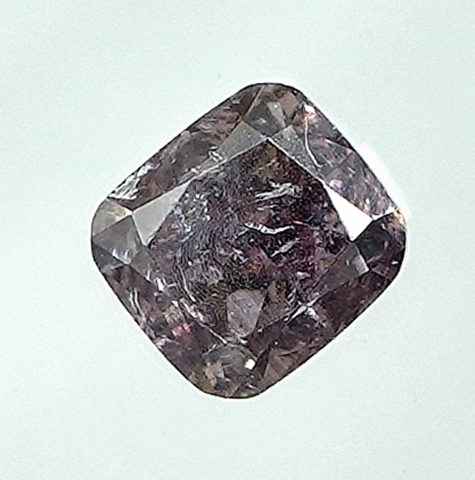 1 pcs Diamant  (Naturfarvet)  - 0.24 ct - Fancy Lille nuance Lyserød - I2 - Gem Report Antwerp (GRA)