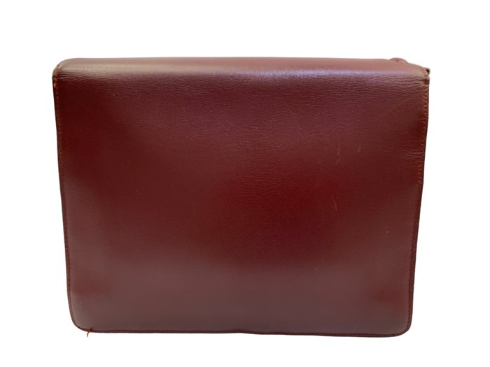 Cartier - Bordeaux color Leather - Håndtaske uden hank