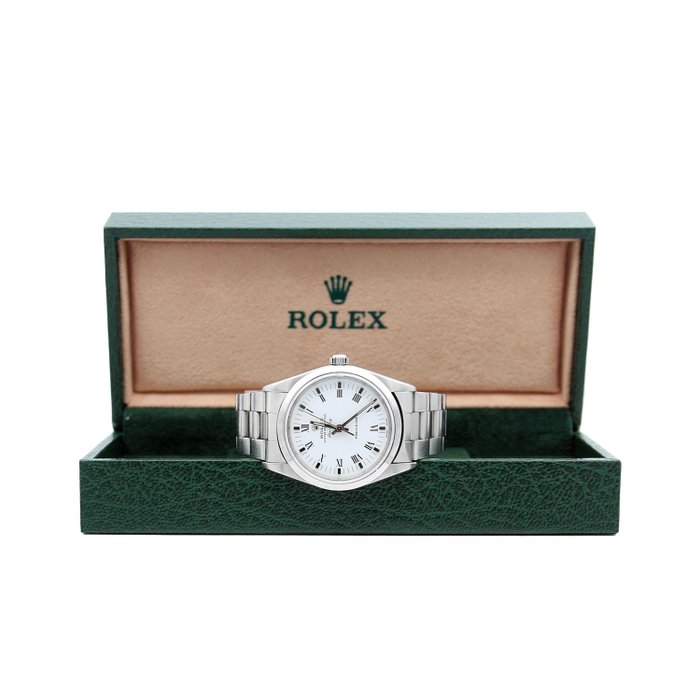 Rolex - Oyster Perpetual Air-King - White Roman - 14000 - Unisex - 1990-1999