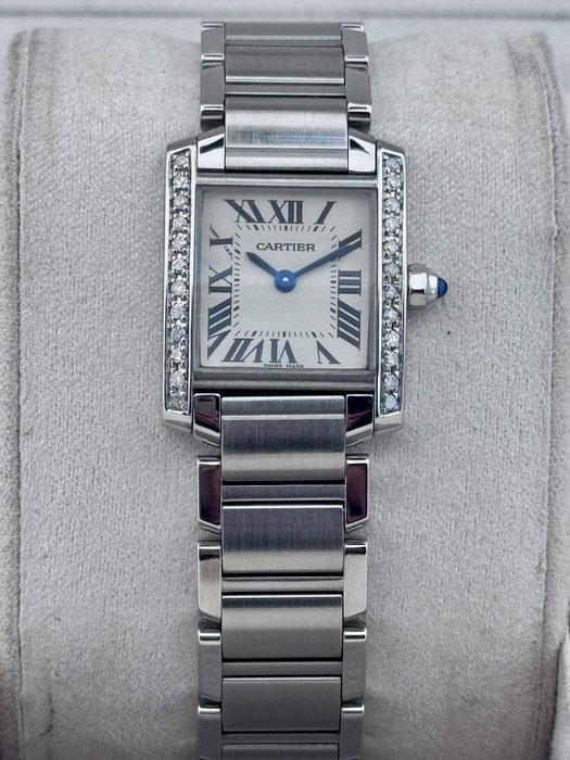 Cartier - Tank Française Lady Daimond - - 2384 - Kvinder - 2011-nu