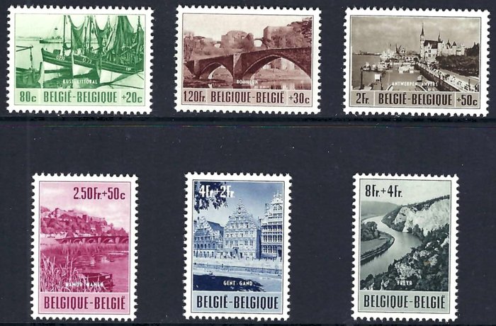 Belgien 1953 - Fuldstændig volumen - OBP/COB 908/37