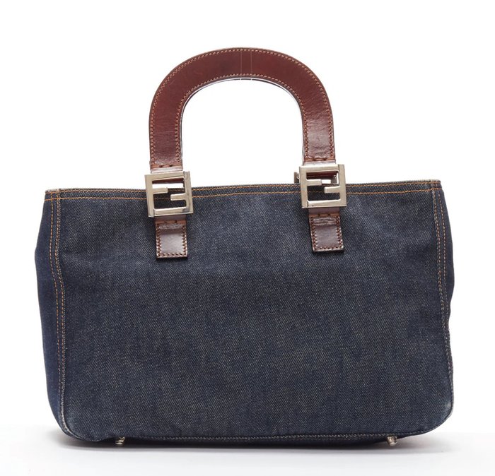 Fendi - dark denim tote bag - Taske