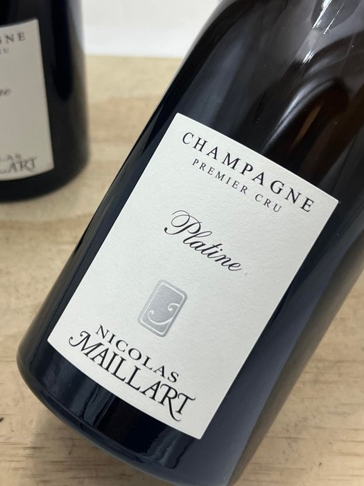 Nicolas Maillart Platine - Champagne Premier Cru - 3 Flasker (075 L)