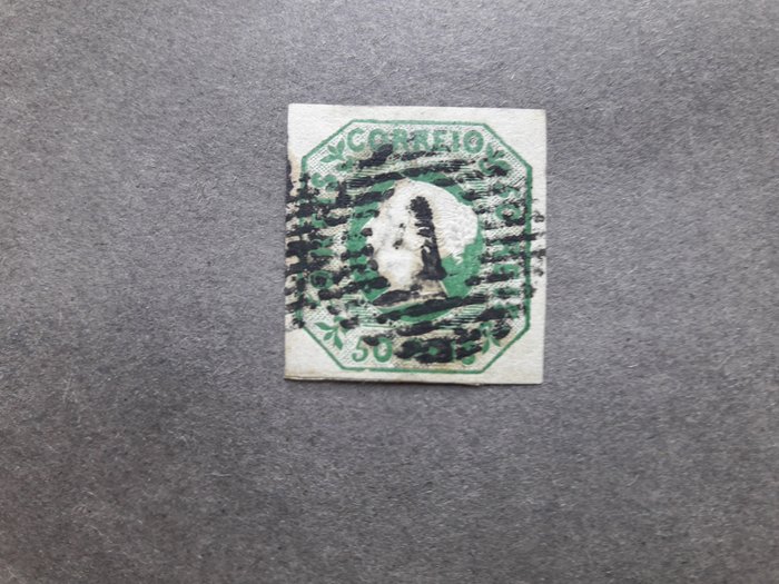 Portugal 1853/1853 - Stempel D. Maria 50 Reis Nº 3 - Mundifil Nº 3