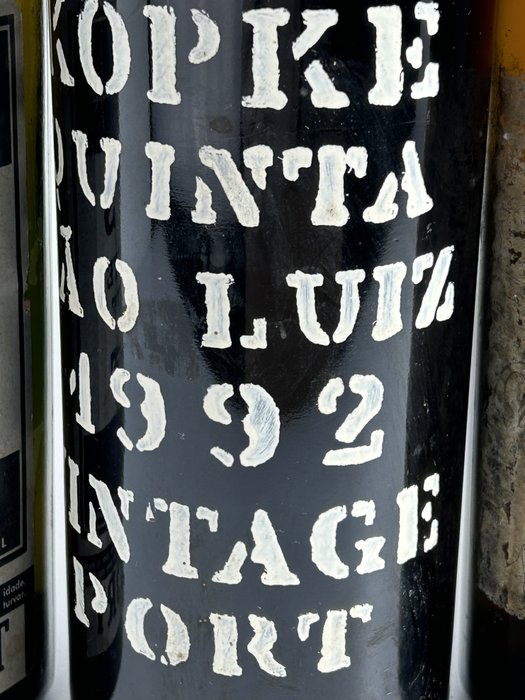 Dow's 'Dry White Aperitif' - 1992 Kopke Quinta Sao Luiz Vintage - Quinta da Romainera 'Fine Tawny' - Dalva Quinta de Avidago - Croft 'Full Rich Ruby' - Bobadilla y Cia 'Amontillado' -  Jerez, Porto  - 6 Flasker (0,75 L)