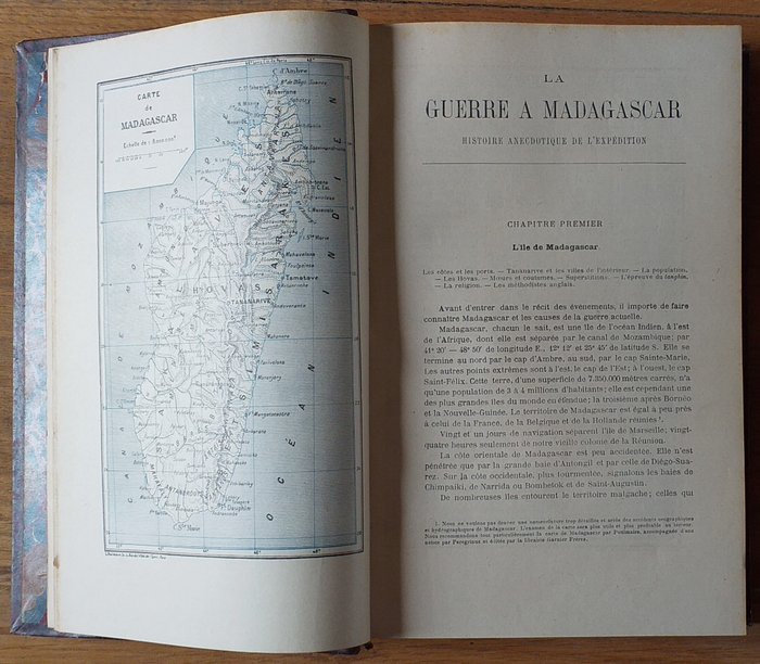 Henri Galli - La Guerre à Madagascar : histoire anecdotique des expéditions françaises de 1885 à 1895 - 1897