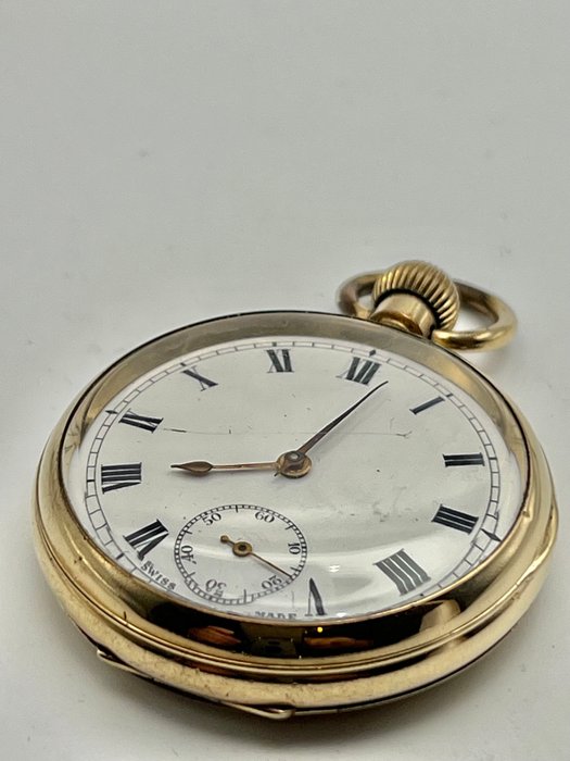 Illinois Watch Case . Laminato oro . Ancora . 1900. Swiss made - 1901-1949