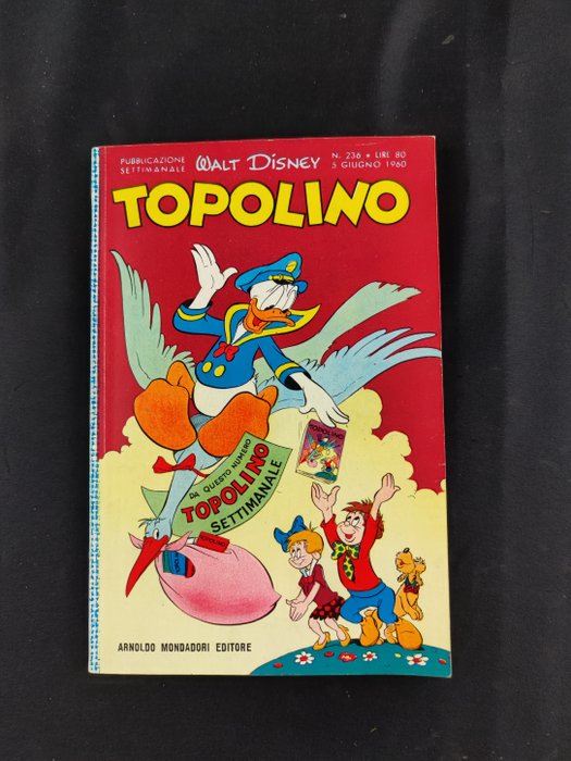 Topolino Libretto n. 236 - Primo settimanale - 1 Comic - 1960