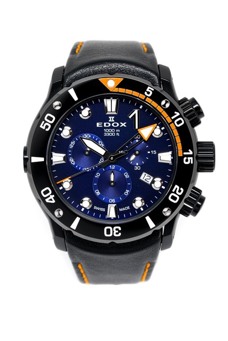 Edox - 10242-TINNO-BUIN - Mænd - CO-1 Chronograph Collection - HELT NY