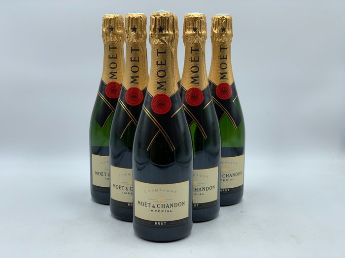 Moët  Chandon, Impérial - Champagne Brut - 6 Flasker (0,75 L)