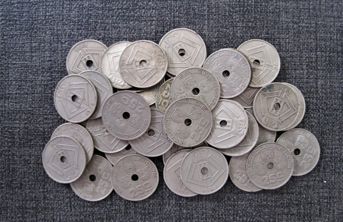 Belgien, Belgisk Congo. Set of coins 120 pieces  (Ingen mindstepris)