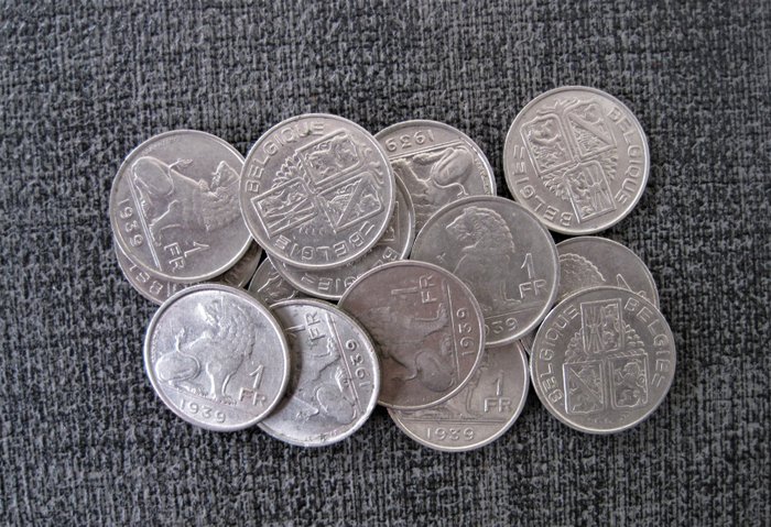 Belgien, Belgisk Congo. Set of coins 120 pieces  (Ingen mindstepris)