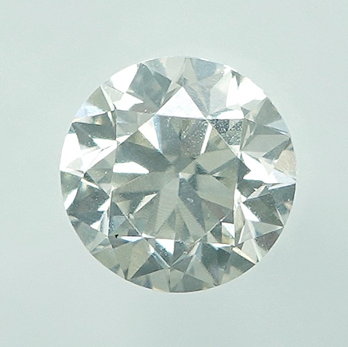 1 pcs Diamant  (Natur)  - 0.40 ct - J - SI2 - Gem Report Antwerp (GRA)