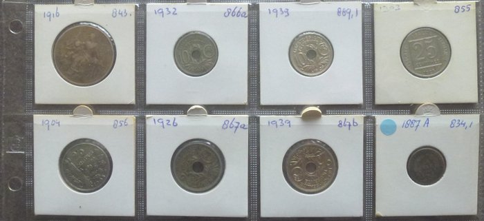 Frankrig. Various Denominations 1872/1994 (99 coins)  (Ingen mindstepris)