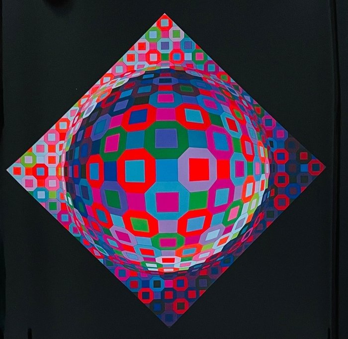 Victor Vasarely (1906-1997) (d'après) - Planetary