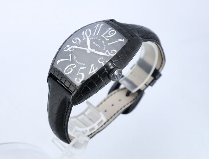 Franck Muller - Black Croco - Ingen mindstepris - 8880SC BR BLK CRO AC - Mænd - 2011-nu