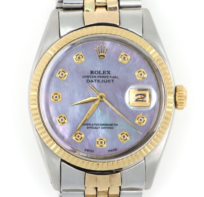 Rolex - Oyster Perpetual Datejust - Ingen mindstepris - 1601 - Kvinder - 1960-1969