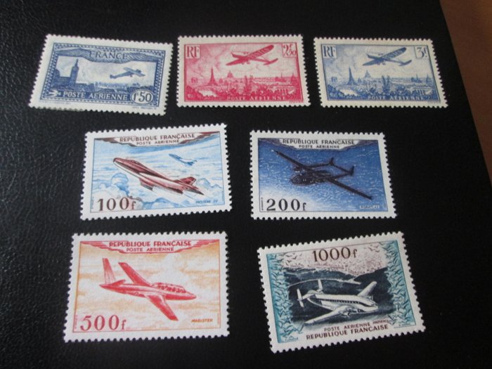 Frankrig 1930/1954 - luftpost koster 550€