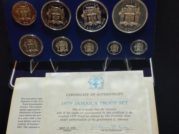 Jamaica Proof Set 1979  (Ingen mindstepris)